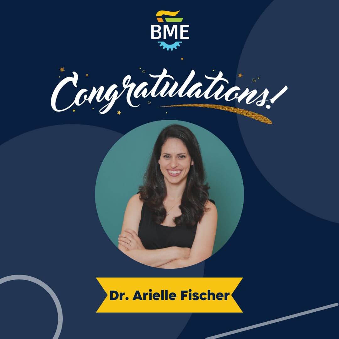 Congratulations to Dr. Arielle Fischer for winning the “Henri Gutwirth Fund for the Promotion of Research”