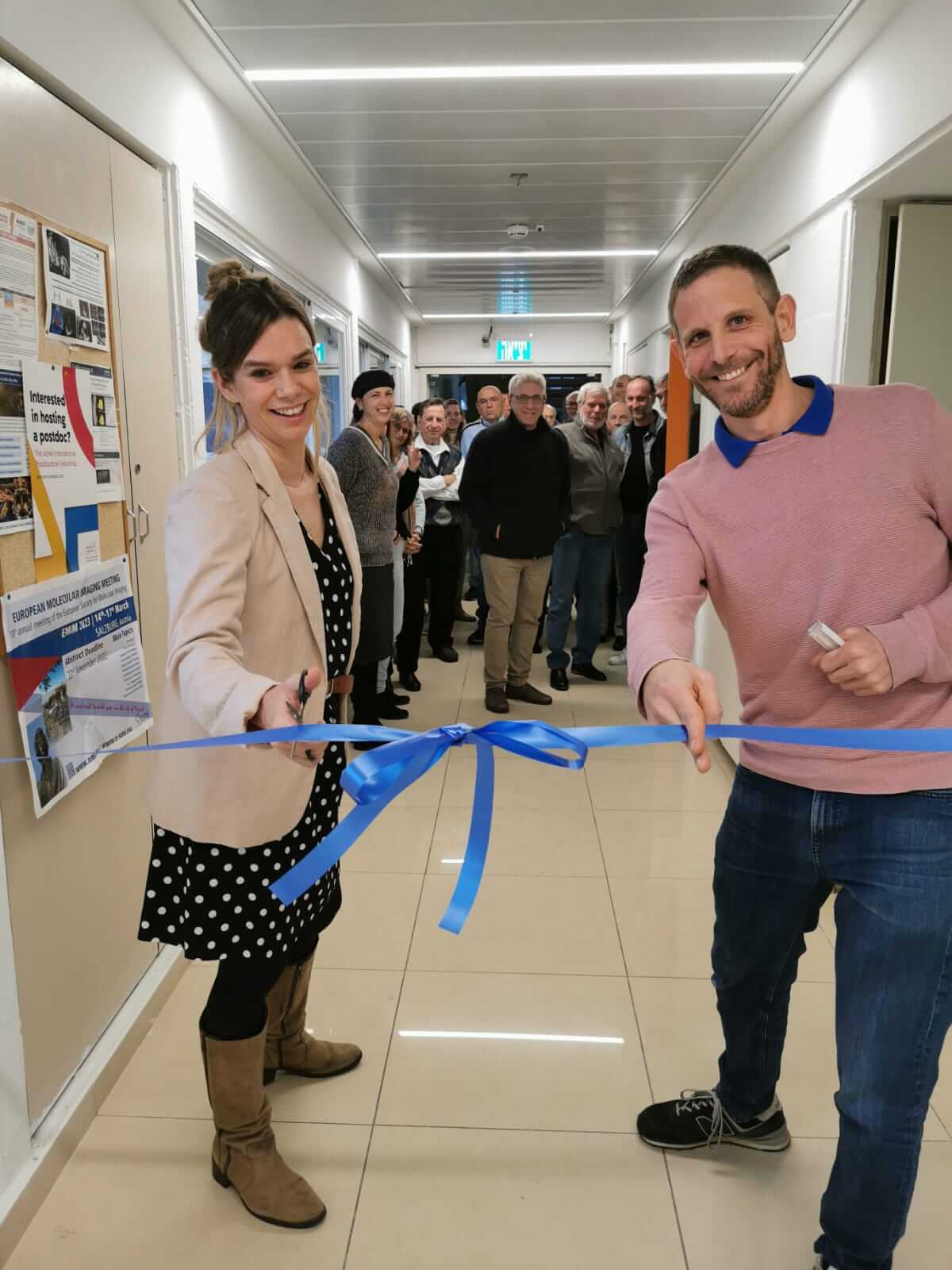 Congratulations to Dr. Katrien Vandoorne and Dr. Hemi Rotenberg for the new lab opening