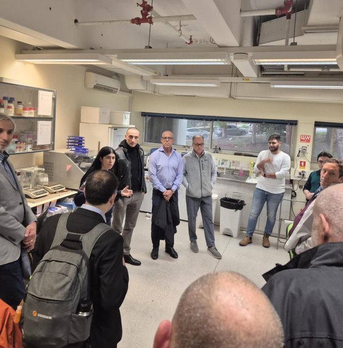 אירוח משלחת בכירים מחברות מדטק